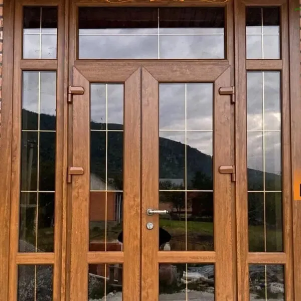 Установка дверей ПВХ под ключ — готовый результат