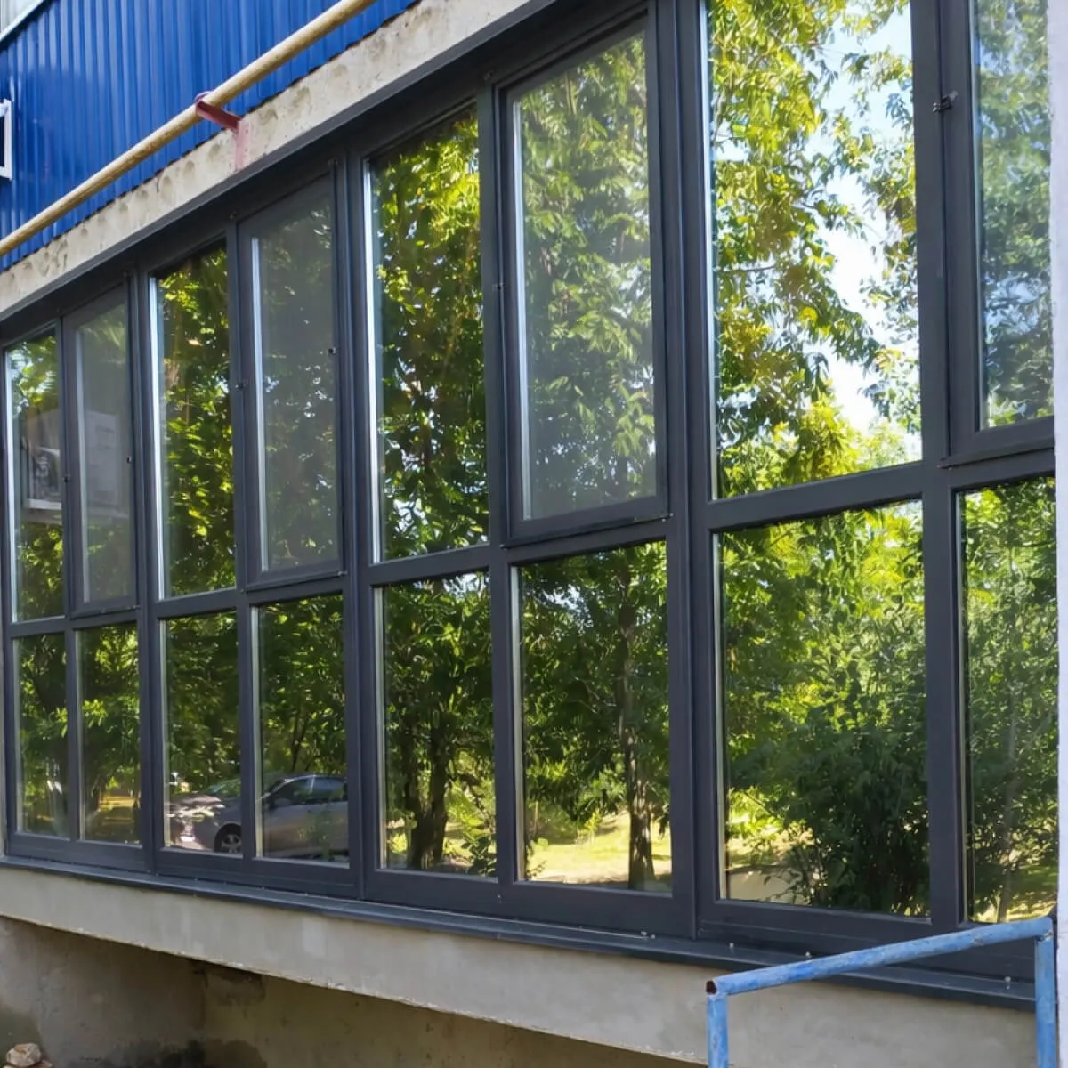 Замена старых деревянных окон на современные ПВХ конструкции — фото готового проекта