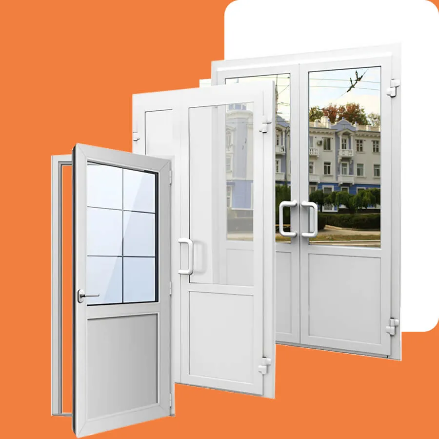 Изготовление и установка пластиковых дверей в Приднестровье