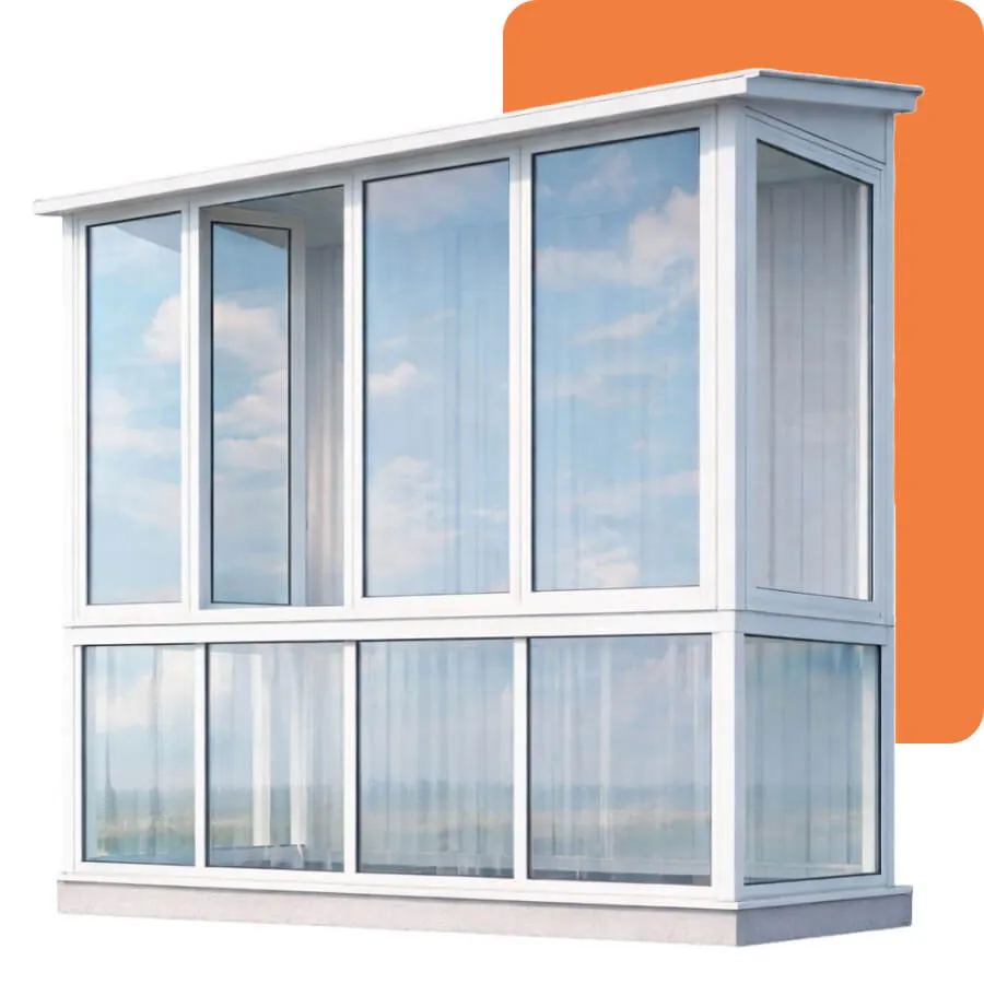 Холодное Остекление балконов и лоджий в Приднестровье