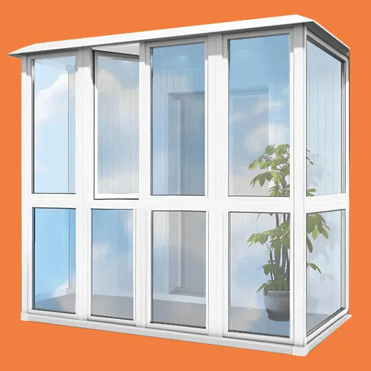 Пластиковые балконы и лоджии ПВХ в ПМР