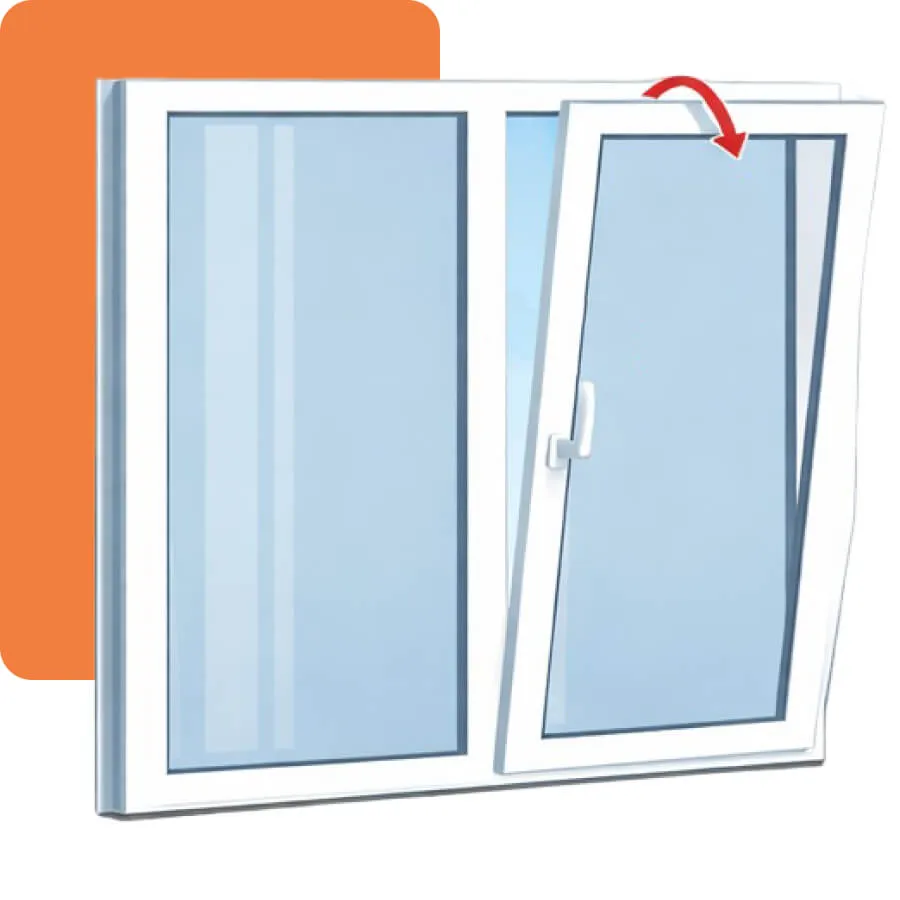 Откидное окно ПВХ в Приднестровье