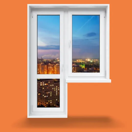 Пластиковые балконы и лоджии ПВХ в ПМР