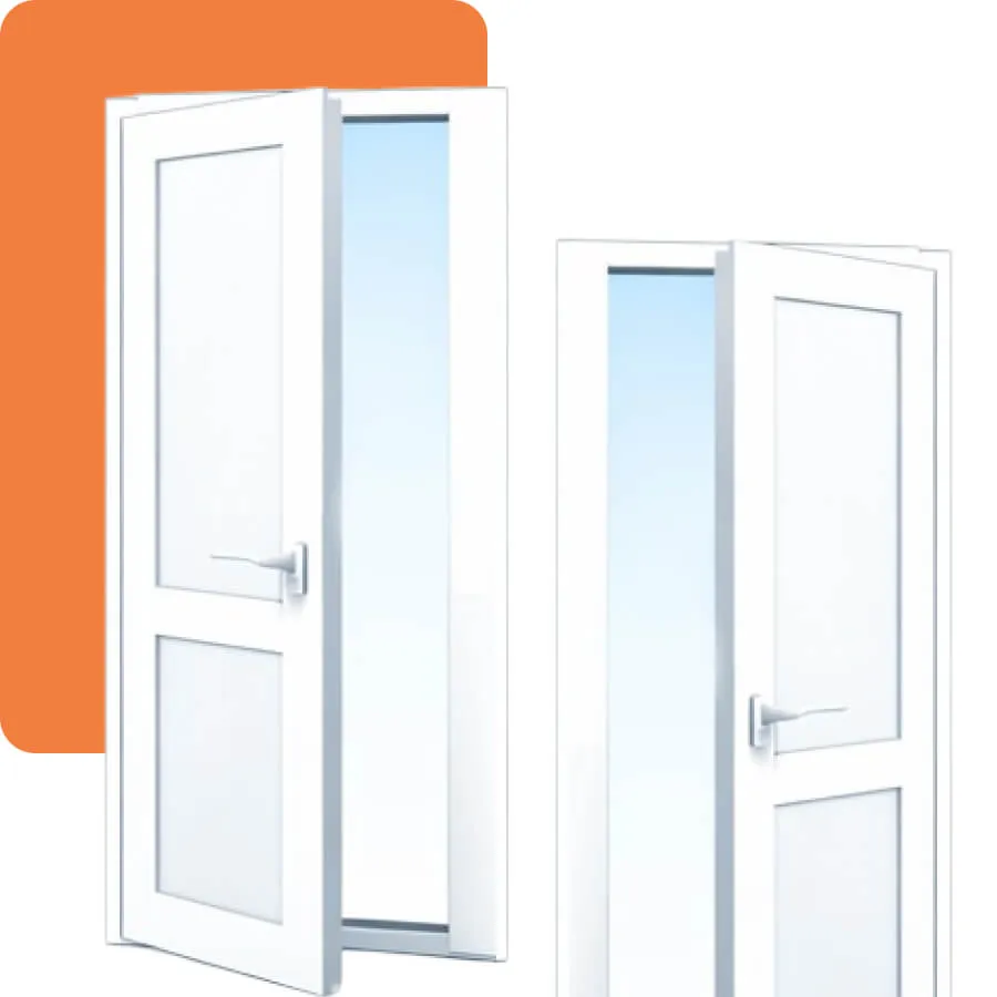 Межкомнатные металлопластиковые двери в Приднестровье